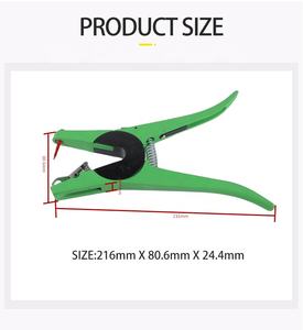 Pince professionnelle d'étiquette d'oreille d'alliage de catégorie vétérinaire verte pour le bétail bovin <span class=keywords><strong>ovin</strong></span> de porc - Product Image 6