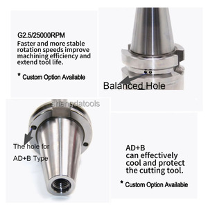 Высокоточный держатель цангового патрона BT CAT SK HSK ER22 25 32 длиной 70 100 мм для фрезерных станков с ЧПУ, точность 0,002 мм - Product Image 4