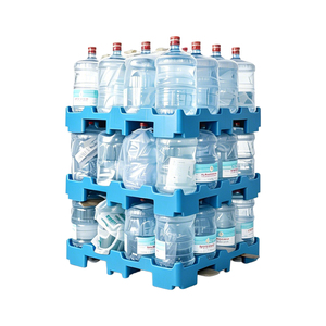 Bidons d'eau en plastique HDPE de Chine en gros, 18 <span class=keywords><strong>L</strong></span>, 18,9 <span class=keywords><strong>L</strong></span>, 19 litres, 20 <span class=keywords><strong>L</strong></span>, <span class=keywords><strong>5</strong></span> gallons, sur palette - Product Image 1