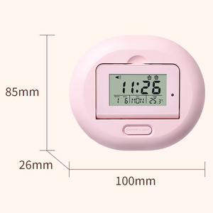 Reloj <span class=keywords><strong>Despertador</strong></span> Digital Vibratorio Silencioso para Dormitorio Inteligente y Ecológico, Funciona con Pilas, con Luz de Fondo y Temporizador, para Estudiantes y Viajeros - Product Image 6