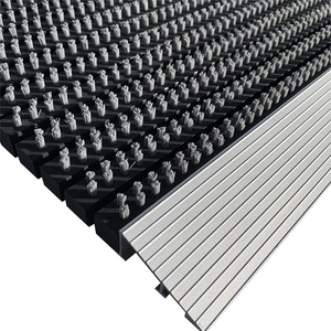 Tapete de <span class=keywords><strong>Entrada</strong></span> Resistente y Duradero de Aluminio, Tapete para <span class=keywords><strong>Puerta</strong></span> Delantera Impermeable que Retiene la Suciedad, para <span class=keywords><strong>Entrada</strong></span>, Patio Exterior, Porche - Product Image 5