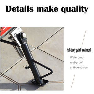 Béquille latérale universelle pour moto et scooter, support de béquille latérale, accessoires pour moto - Product Image 4