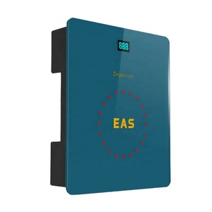 Système antivol Fashion E-Bit AM-JN500 avec base ABS, panneau en verre vert, alarme sonore et lumineuse, système EAS, désactivateur AM 58KHz - Product Image 1