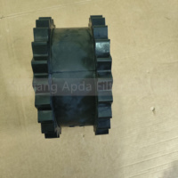 APDATECH Remplace l'accouplement élastique en caoutchouc à 24 dents pour compresseur d'air Atlas 1614873800 1614873900 Pièces pour compresseurs industriels Garantie 1 an