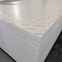 Film PET mat laminé, panneau en PVC pour la décoration de meubles de cuisine