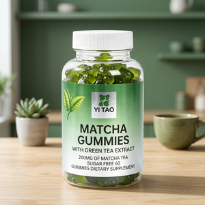OEM Matcha Green Tea <b>Gummy</b> <b>Bears</b> can boost metabolism and detoxification, and maintain a healthy immune system. - Product Image 1