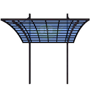 Puerto de policarbonato personalizado para coche, refugio de lluvia para coche, a la venta - Product Image 3