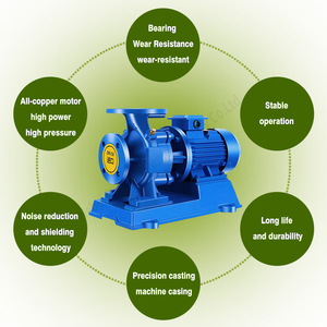 Dehuike đường ống dẫn nước isw đơn giai đoạn điện nước hút ngang Bơm ly tâm - Product Image 4