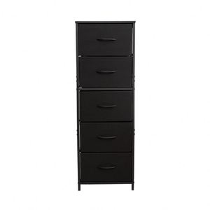 Hua Cheng HC5HBC 5-Drawer Freestanding Modern Dresser Stainless Steel MDF Panel Pine Construction Durable Bedroom Living Room - Product Image 3