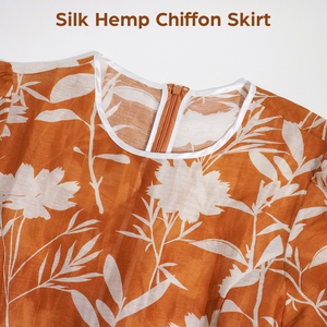 Abito Lungo in Seta e Lino Chiffon Personalizzato, Elegante e Romantico per San <span class=keywords><strong>Valentino</strong></span>, Outfit di Lusso per Appuntamenti Notturni - Product Image 6