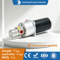 Pompe à engrenages micro magnétique anti-fuite 1,2 ml/rev 316L PEEK pour le remplissage quantitatif de sauce soja et d'huile d'olive de qualité alimentaire