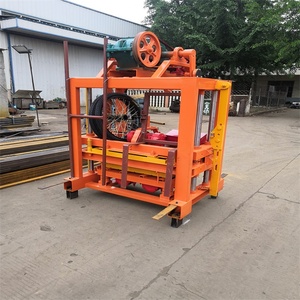 Shengya <strong>Concrete</strong> <strong>Block</strong> Maker <strong>Block</strong> Making Machine in Ethiopia <strong>Price</strong> QTJ4-40 Hollow <strong>Block</strong> Machine - Product Image 6