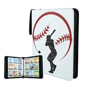 Set di protezioni per Album con porta carte di Design personalizzato adatto per carte sportive 900 tasche maniche per carte da Baseball 3 raccoglitori ad anelli