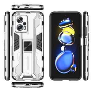 Funda para Teléfono Xiaomi <span class=keywords><strong>Redmi</strong></span> Note 11T <span class=keywords><strong>Pro</strong></span> 5G, Note 11T <span class=keywords><strong>Pro</strong></span> Plus 5G, Note <span class=keywords><strong>12T</strong></span> <span class=keywords><strong>Pro</strong></span> 5G, Poco X4 GT 5G, <span class=keywords><strong>Redmi</strong></span> K50i 5G con Soporte - Product Image 6
