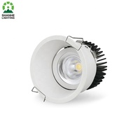 10W LED Down Light Réglable IP65 Étanche COB Plafond Anti Éblouissement Réflecteur Downlight