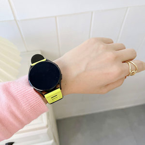 Correas de Reloj Inteligente Deportivas de Silicona para <span class=keywords><strong>Fitbit</strong></span> Versa Classic, Correas de Repuesto de Goma Suave para Huawei, Samsung, <span class=keywords><strong>Amazfit</strong></span>, Garmin - Product Image 4
