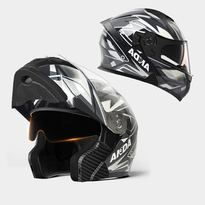 Casques de moto AD, casques de sécurité à face ouverte pour adultes, matériau ABS, protection de <span class=keywords><strong>la</strong></span> tête pour motocross, moto, nouveau fabricant direct - Product Image 6