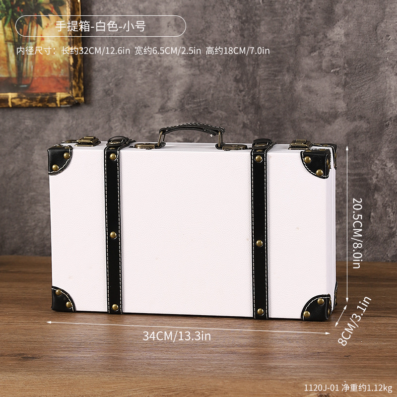 Valise 1120J-01 - Blanc - Petite