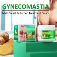 ELAIMEI Crème de Massage Raffermissante au Gingembre contre la Gynécomastie pour Hommes