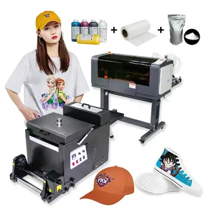 Giant Inkt Dtf Printer Diy Twee Hoofden 30Cm T-shirt Direct Naar Film Digitale Dtf Drukmachine Inkjet Printer