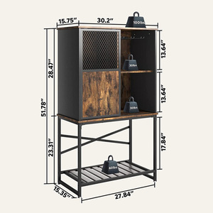 Cross-border best-selling wine racks, living room furniture storage racks, bookshelves, cabinets, <b>tabletop</b> shelves, and tiered - Product Image 4
