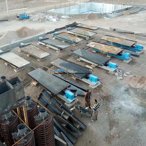 Nova Mesa de Concentração por Gravidade de Alta Capacidade com Motor e Rolamento para Refino de Zircônio, Rutile, Ilmenita e Minério de Ouro - Product Image 2