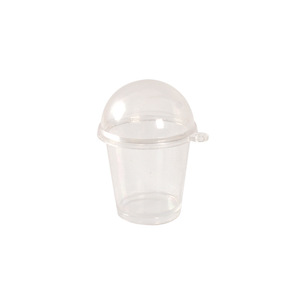 Miniature fait à la main en plastique tasse jouet Simulation Sundae tasse Popsicle boîte Mini nourriture jouer crème glacée conteneur maison de poupée accessoires - Product Image 5