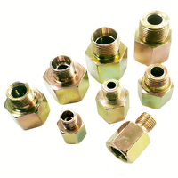 Adaptador Hidráulico Métrico BSP Macho-Hembra Tipo A y Tipo B, Conector de Unión para Líneas Neumáticas e Hidráulicas de Camiones