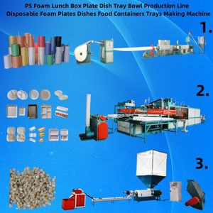 Plaques jetables en mousse PS plateaux tasses/machine à carreaux de <span class=keywords><strong>plafond</strong></span> en mousse EPS/machine de fabrication de récipients alimentaires <span class=keywords><strong>XPS</strong></span> - Product Image 2