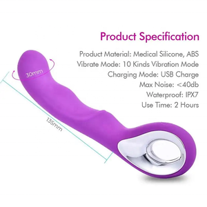 Vibrador de masturbación femenina recargable G-Spot Master para adultos, de alto rendimiento Dispositivo de masaje, vibrador consolador de conejo - Product Image 5