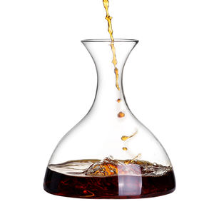Carafe à whisky de 1000 ml avec montagne en verre borosilicate haute résistance, carafe à vin rouge avec bouchon en forme de boule, logo personnalisé - Product Image 2