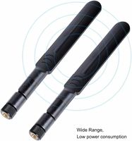 Antenne WiFi mâle RP-SMA 2.4GHz 5.8GHz double bande UFL à RP-SMA câble femelle en queue de cochon pour routeurs sans fil