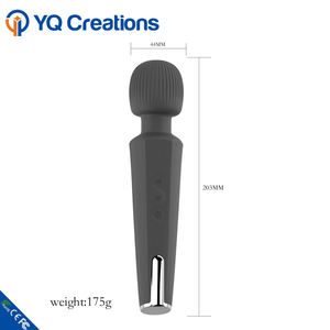 OEM USB Wiederauf ladbarer medizinischer wasserdichter kabelloser Vibrationsstab-Massagegerät-<span class=keywords><strong>Vibrator</strong></span> für Frauen - Product Image 4