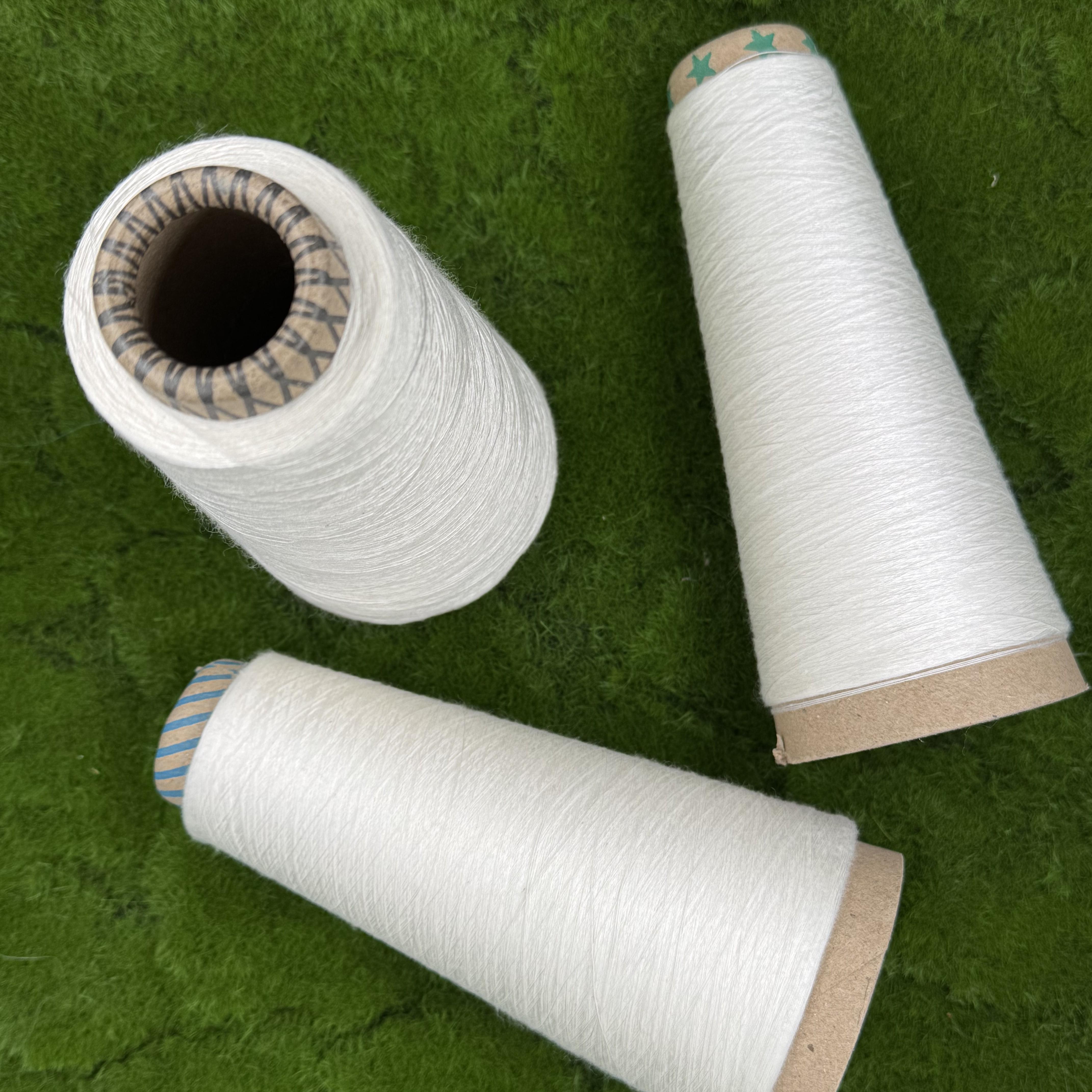 Multi-Length Fibers Custom Dyeing Available Direct Factory Supply Siro Spun Viscose Slub Yarn