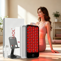 Appareil de thérapie photonique à lumière infrarouge LED rechargeable portable BioMol Factory Direct, panneau de thérapie par lumière rouge pour la peau, utilisation à domicile