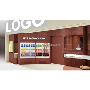 Source Usine Custom Shop Dorayaki Design Professionnel Petit Espace Comptoir De Magasin De Restauration Rapide - Product Image 2