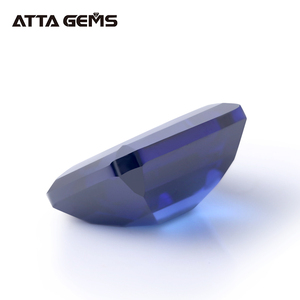 Bán Buôn Phòng Thí Nghiệm Tạo Ra Corundum Octagon Emerald Cut Đá Tổng Hợp Blue Sapphire - Product Image 3