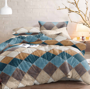 Tissu imprimé en microfibre brossé, lot de 2 étoffe de 235cm de largeur, peau de pêche - Product Image 4