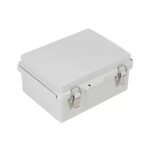 SAIPWELL al aire libre IP66/NEMA 4/4X policarbonato IP66 bisagras impermeables caja con hebilla 160*210*100mm CE ROHS