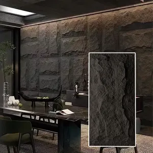 Pu Stone Cladding Lightweight Decorative Stone Wall Pu Panels Pu Stone Outdoor Bricks White