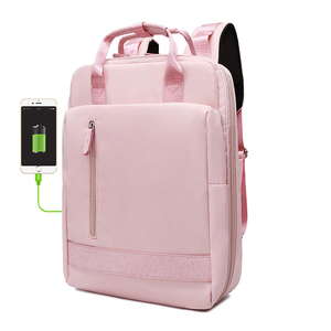 Custom LOGO Wholesale Girls <b>Women</b> <b>Laptop</b> <b>Backpack</b> Bags High Quality Trip Travel <b>Laptop</b> <b>Backpack</b> Bag With USB - Product Image 1