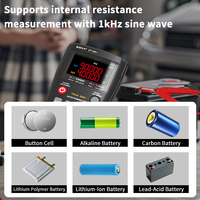 Multimètre ZOYI ZT-XR1 25000 comptes avec testeur de résistance interne de batterie 2 en 1