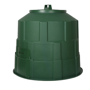 Wholesale Garden Plastic Compost Bin Outdoor garden compost bin New Dual Chamber Tumbling Composter