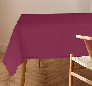 Tovaglia in Cotone e <span class=keywords><strong>Lino</strong></span> con Orlo Classico, Lavabile, Perfetta <span class=keywords><strong>per</strong></span> Tavolini da Caffè, Sale da Pranzo, Hotel e Matrimoni - Product Image 3
