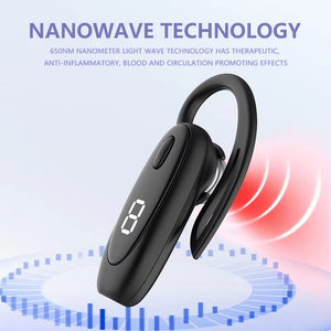 Irrigatore Auricolare Wireless Portatile Ricaricabile, Riduce l'Acufene, Dispositivo di Terapia a Luce Rossa 650NM <span class=keywords><strong>per</strong></span> la Cura delle Orecchie - Product Image 1