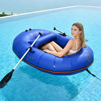 Bateau escargot gonflable en PVC Hailebao pour la pêche en lac, les activités aquatiques et les fêtes au bord de la piscine