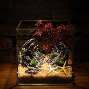 Décorations écologiques en pierre de <span class=keywords><strong>dragon</strong></span> bleu pour la cuisine Fish Tank Résine Rockery Canyon Valley Simulation Fish Tank Décorations - Product Image 3