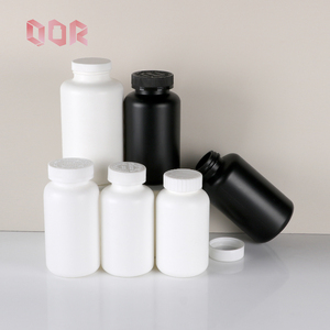 เครื่องบรรจุปากกว้างสีขาว HDPE สำหรับ225cc 175cc ขวดยาเสริมวิตามินพร้อมฝาเกลียวฉลากตามสั่ง - Product Image 2