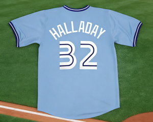 Maillot de baseball en gros, cousu, Toronto Blue Jays, 22 CLEMENT, 39 YESAVAGE, 47 BARGER, 27 Guerrero - Product Image 6