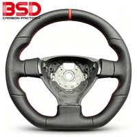 Amélioration de l'intérieur automobile - Volkswagen Golf 5 Mk5 GTI TSI Passat Magotan Volant personnalisé entièrement en cuir